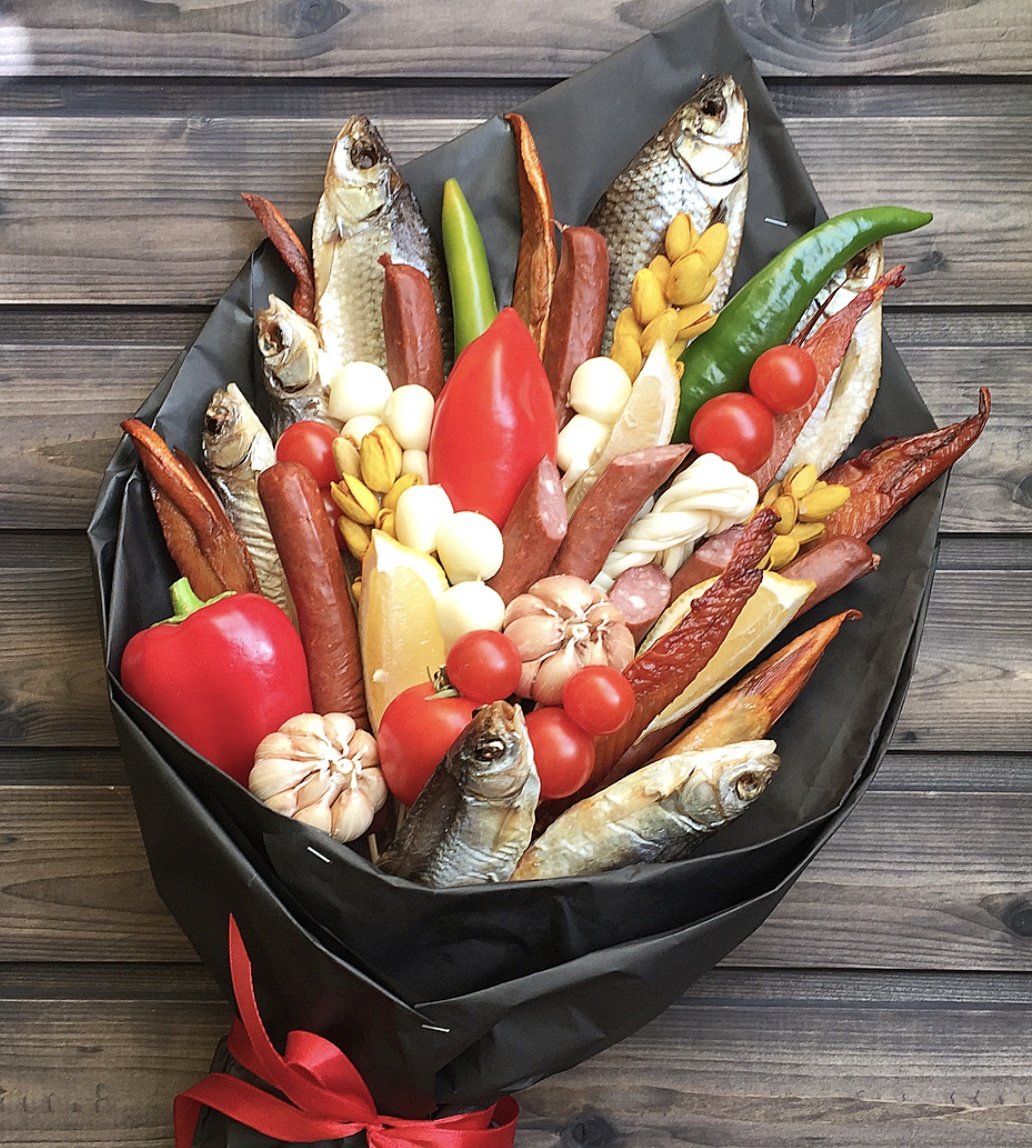 Мясной букет для мужчины