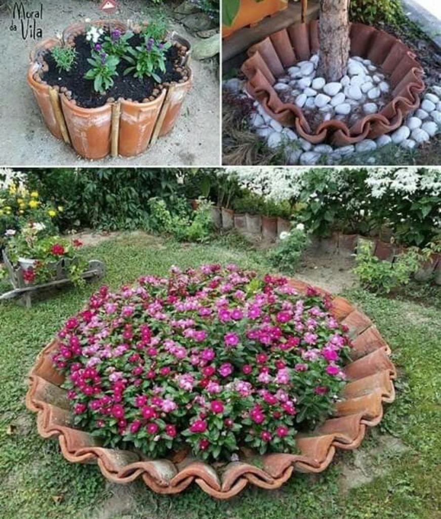 Декоративные клумбы на даче