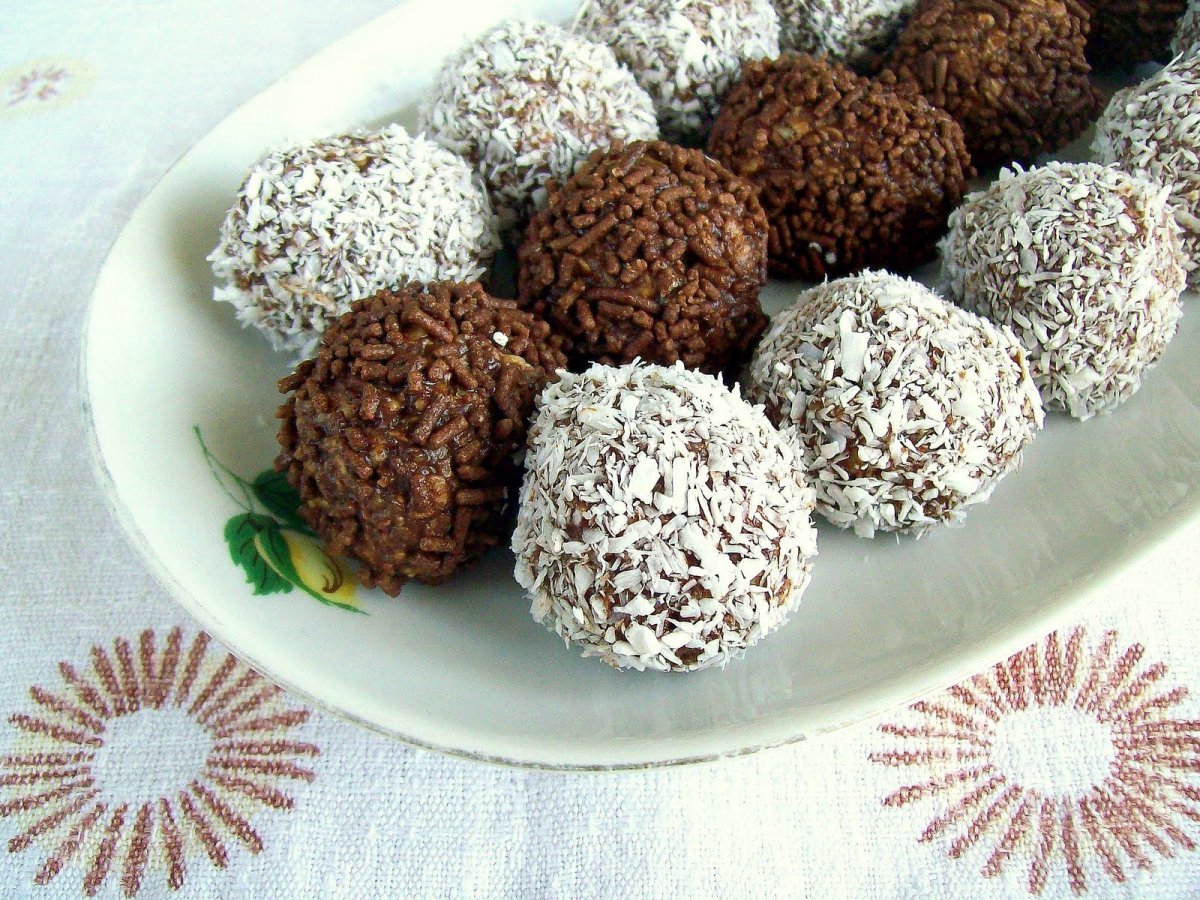 Печенье с шоколадными шариками
