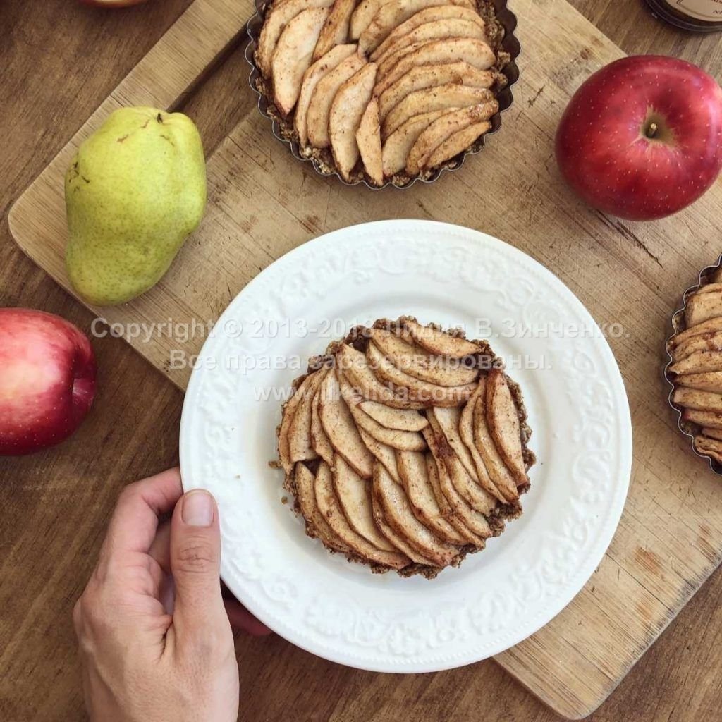 Корзиночки с яблоками