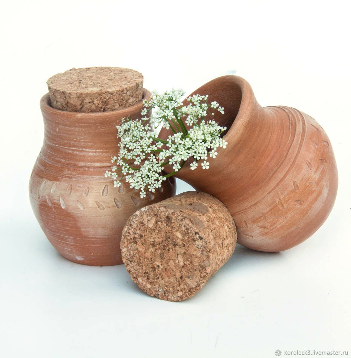 Керамические горшки