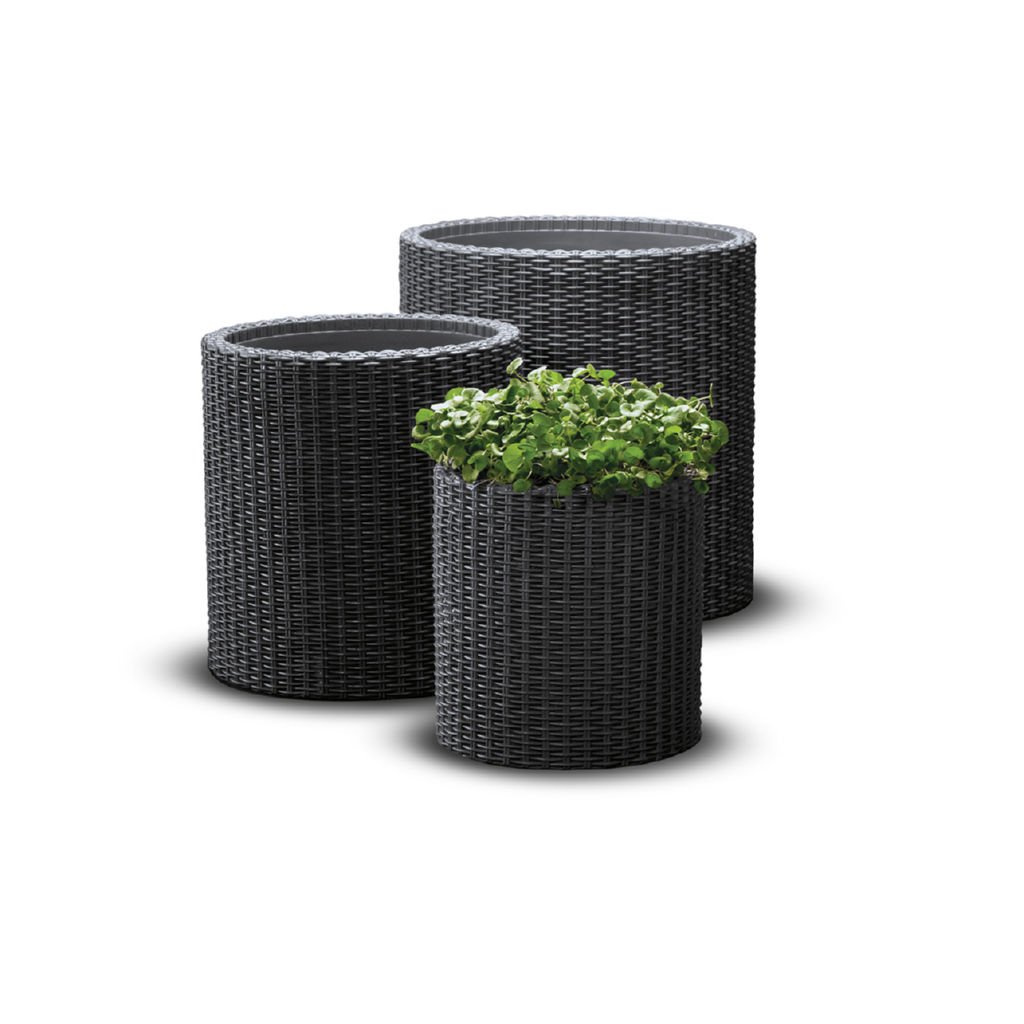Комплект кашпо cylinder Planters s+m+l