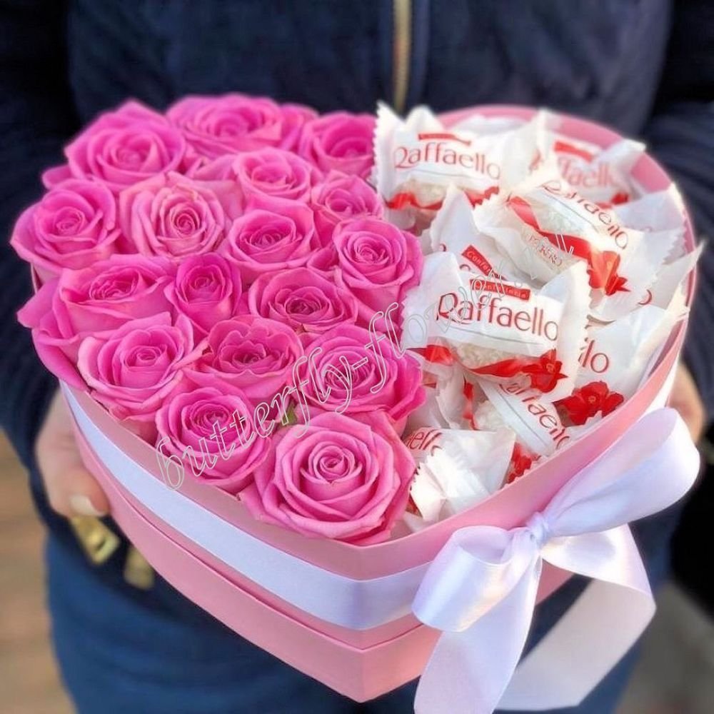 Розы в коробке