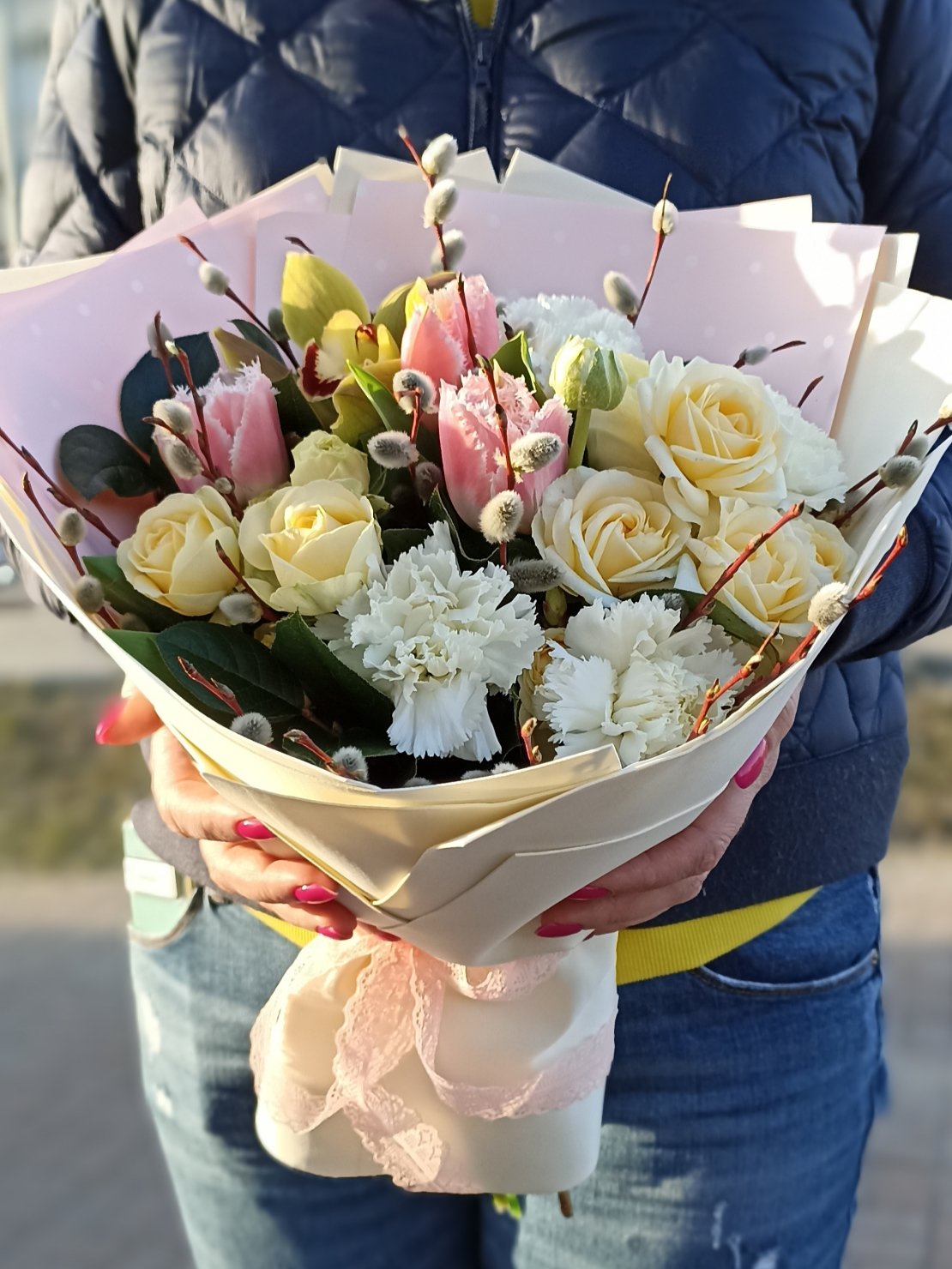 Раскидистый букет невесты