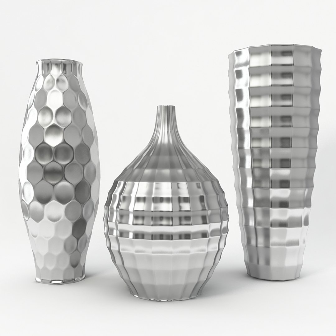 Декоративная ваза 3d