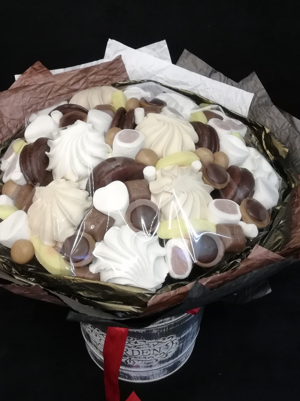 Букет из зефира для мужчин