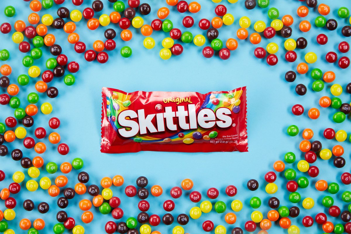 Конфеты skittles