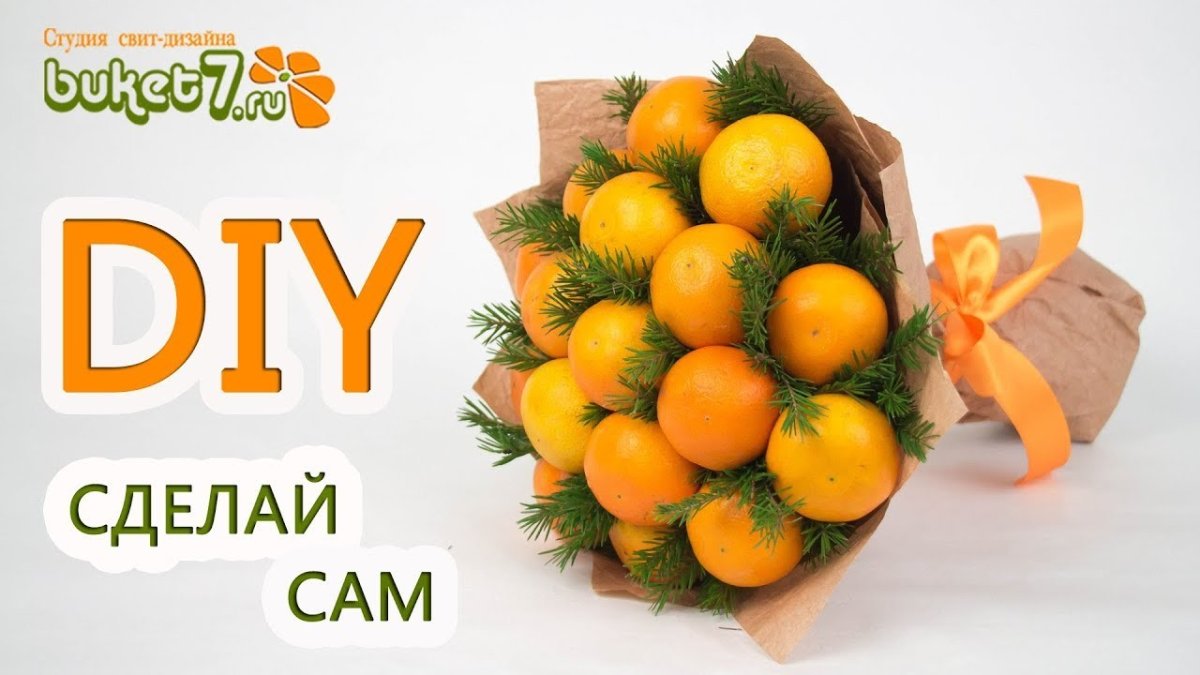 Новогодние мандарины елочка