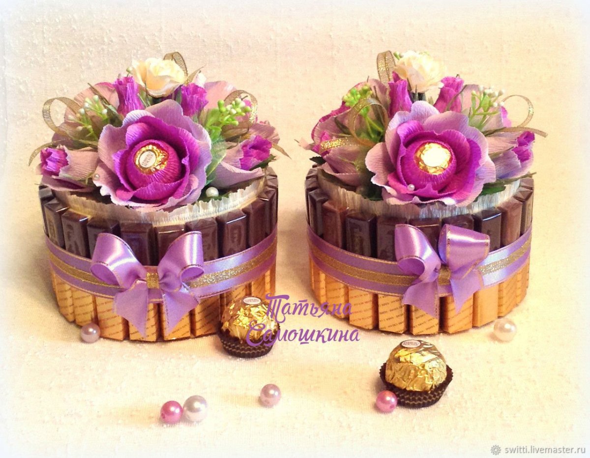 Коробочка из конфет