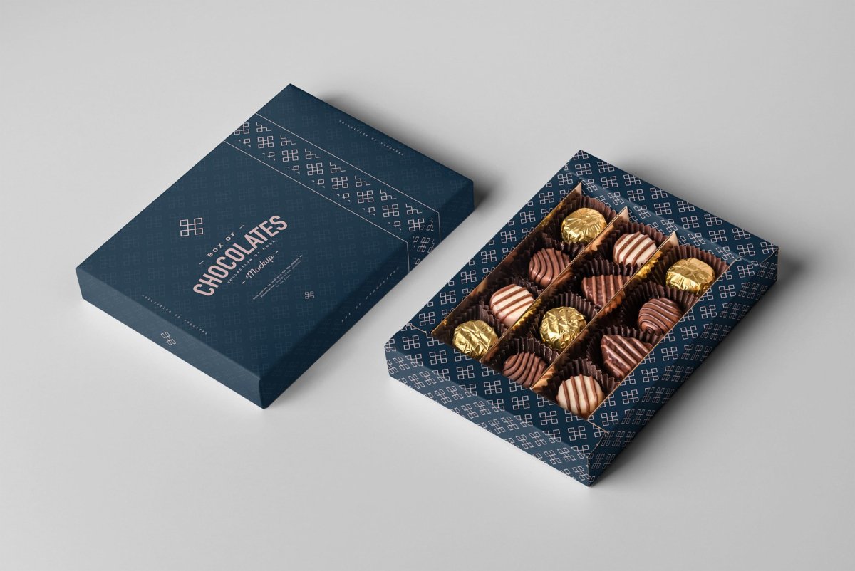 Luxury Packaging Box мокап
