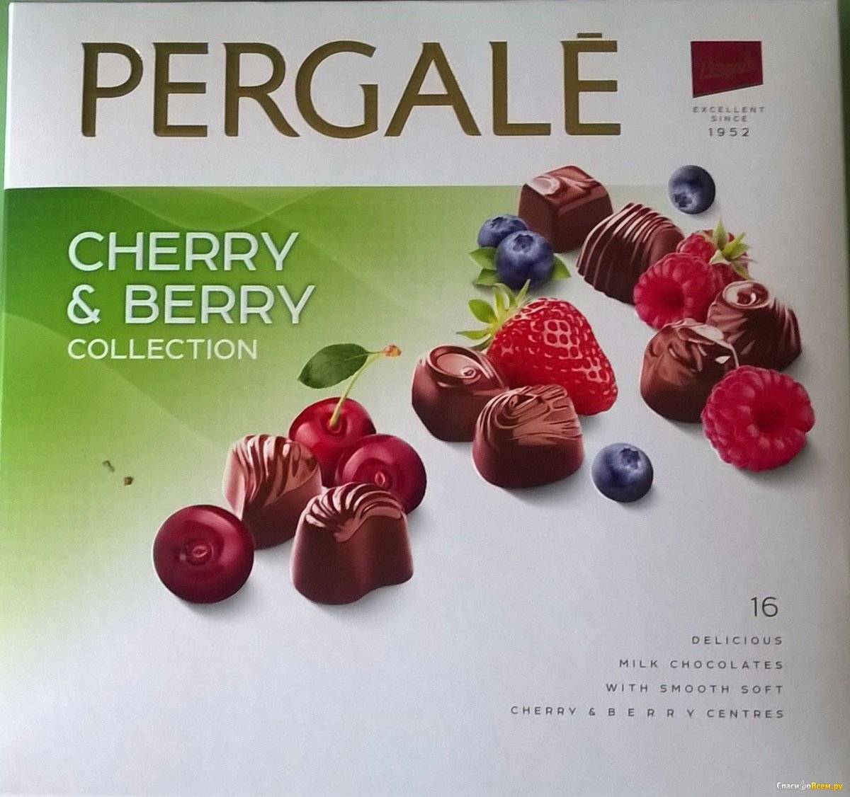 Шоколадные конфеты pergale