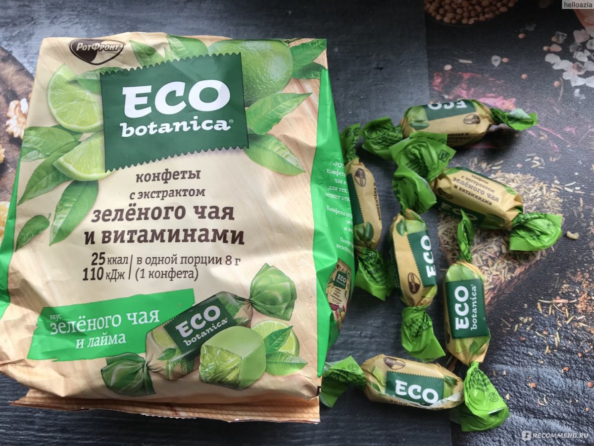 Eco Botanica конфеты состав