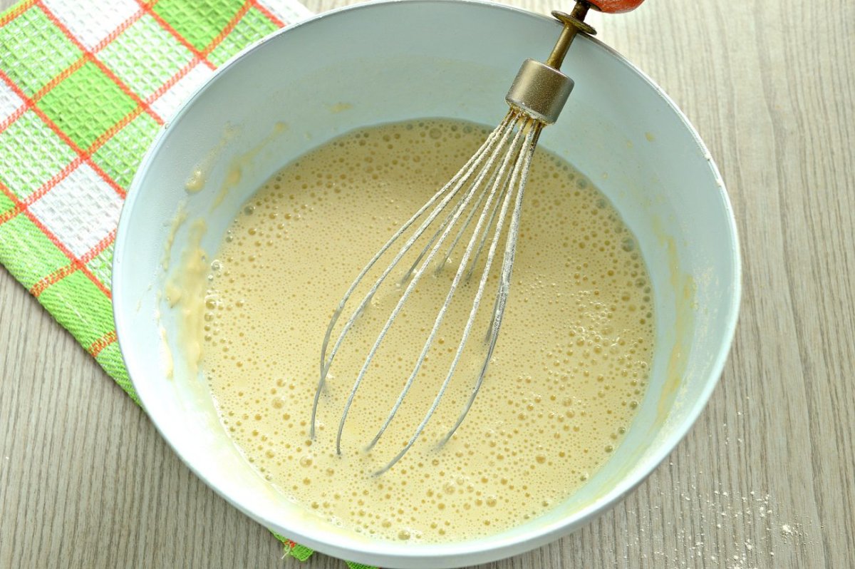 Заварные блины на молоке