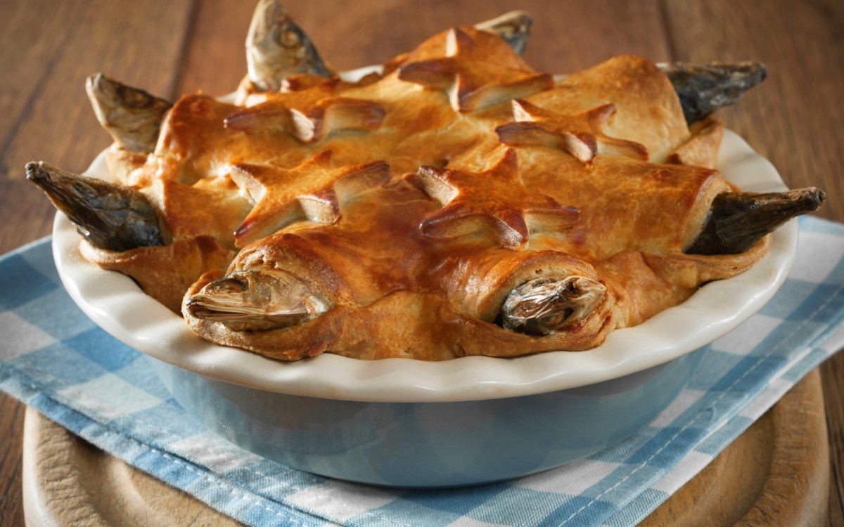 Stargazy pie национальное блюдо
