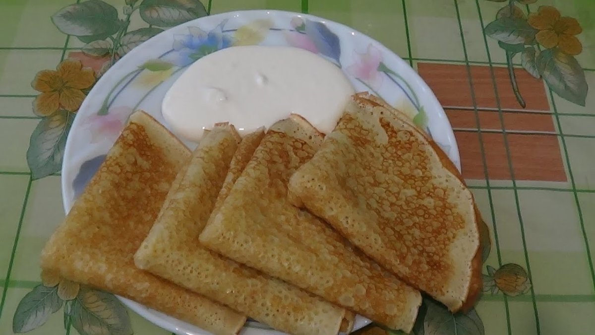 Блинчики из гречневой муки
