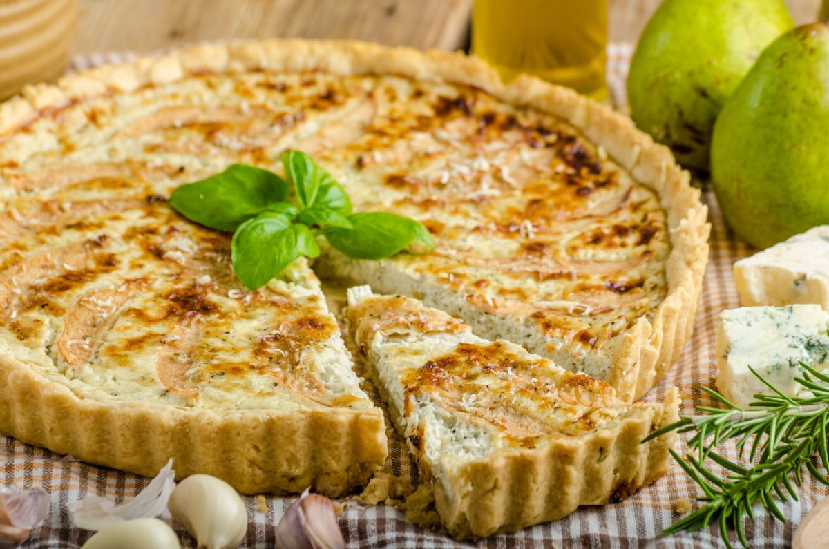 Французский тарт с сыром