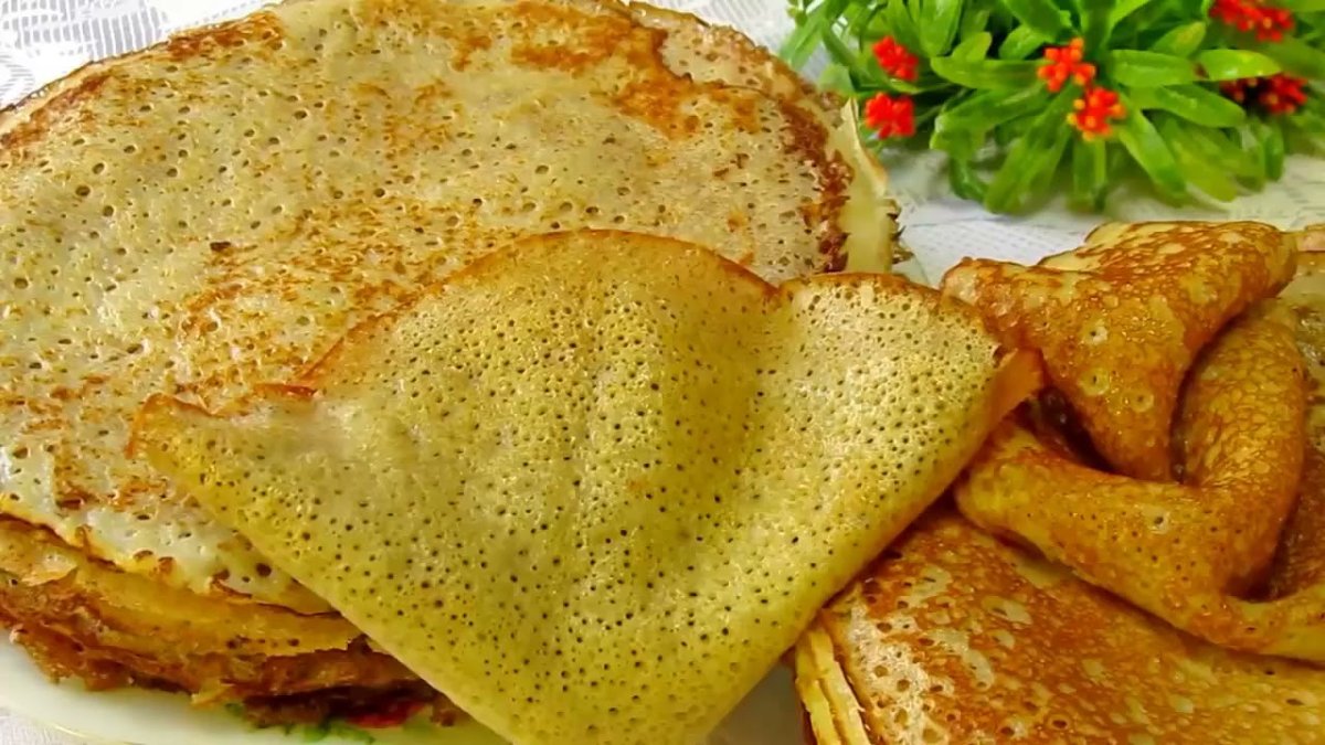 Тонкие блинчики