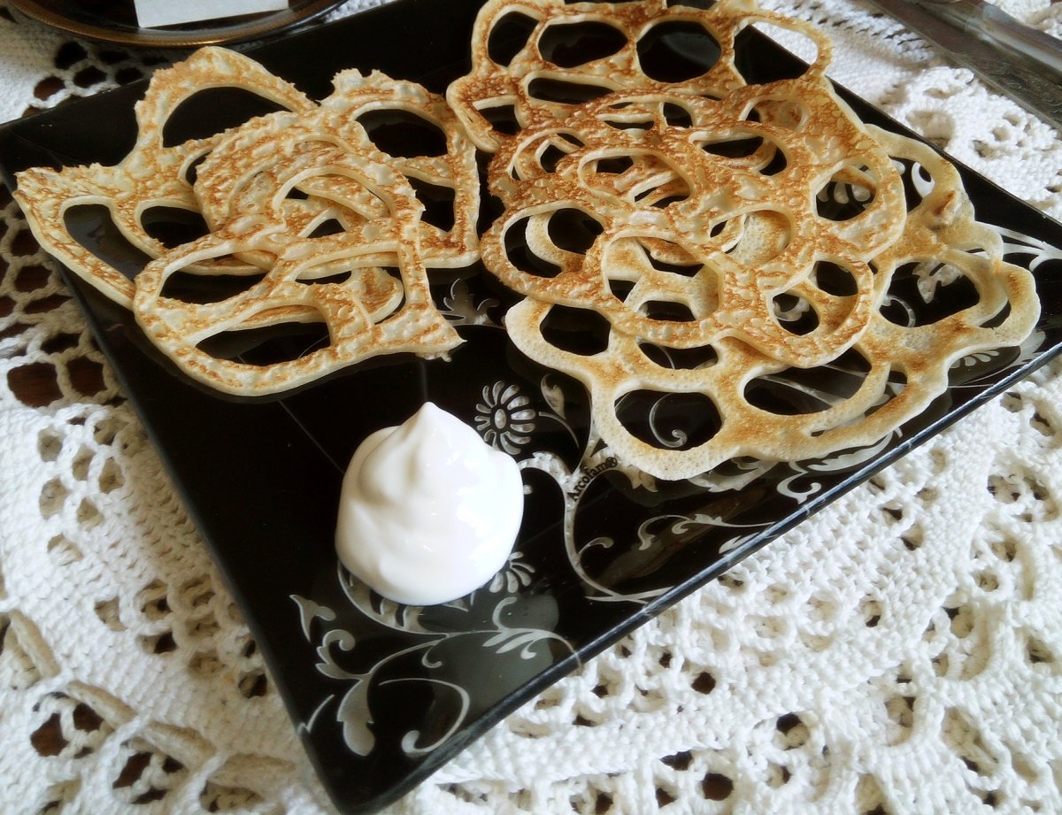 Блины на ряженке