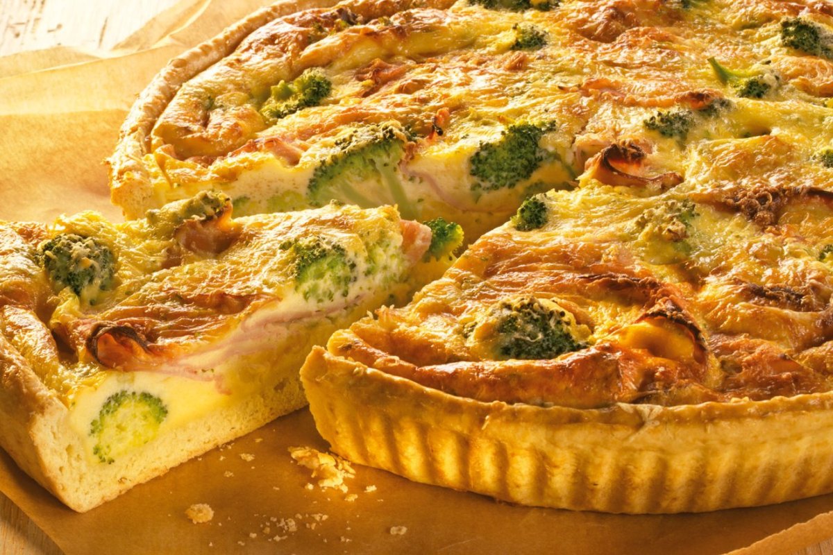 Мясной пирог на кефире