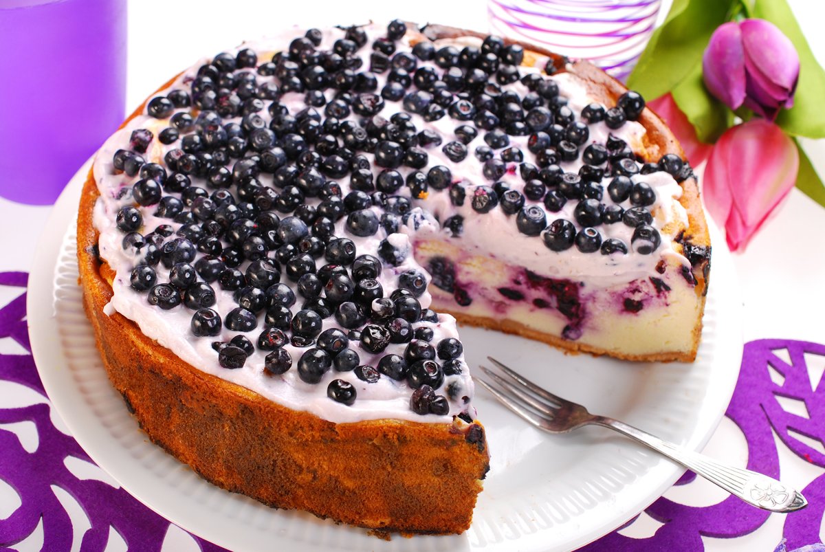 Пирог с яблоками сверху
