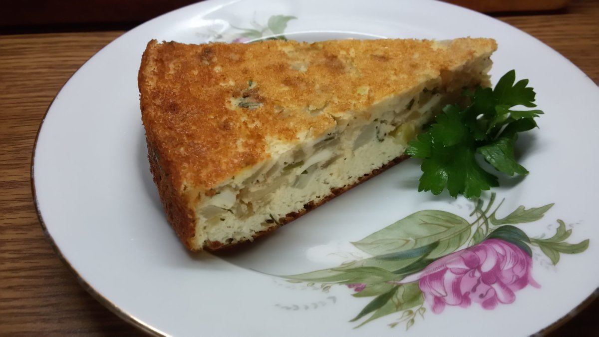 Сметанный капустный пирог