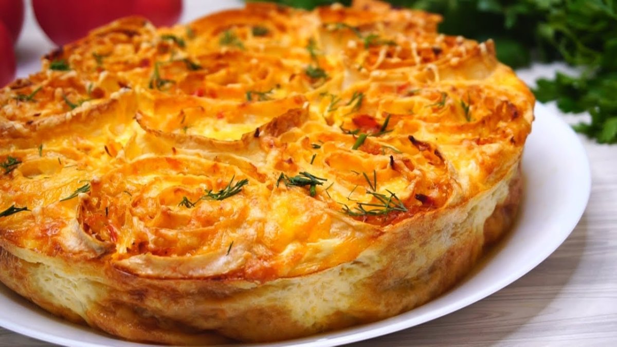 Капустный пирог в духовке