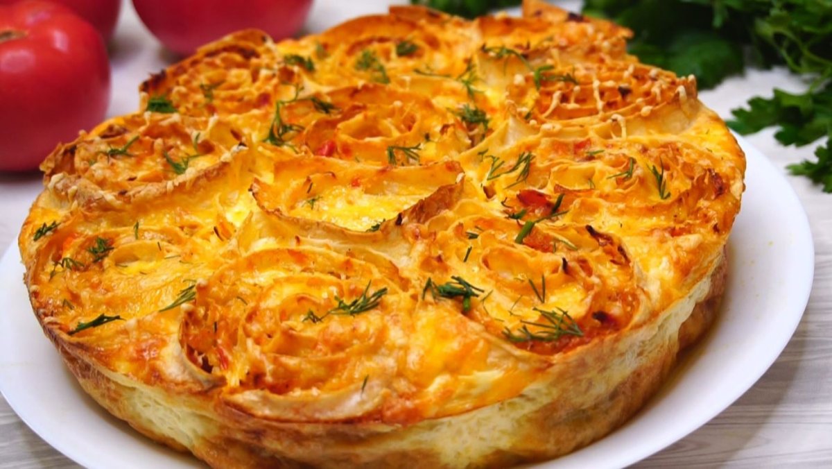 Пирог с капустой кислой