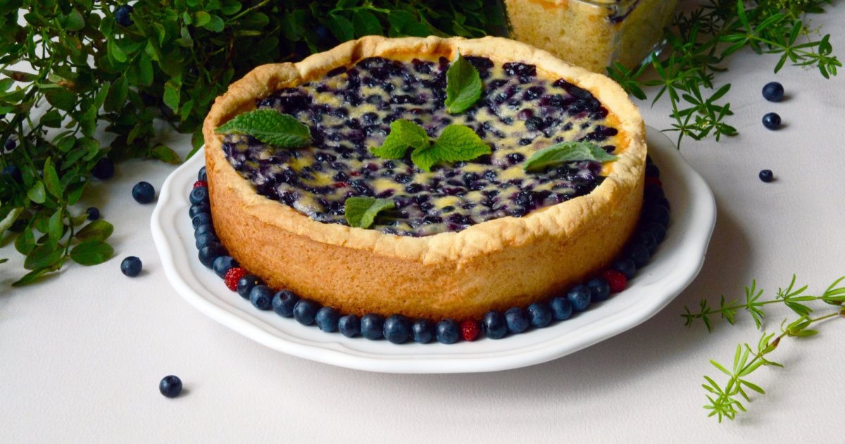 Blueberry чизкейк