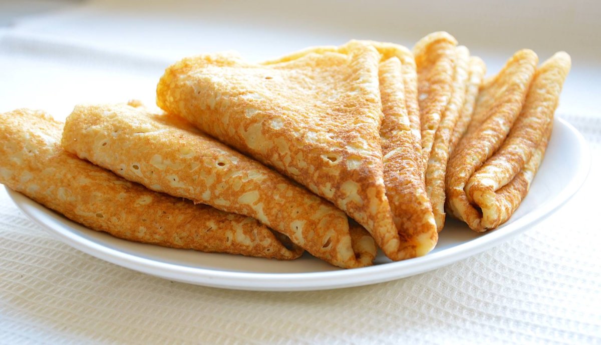 Панкейки с медом