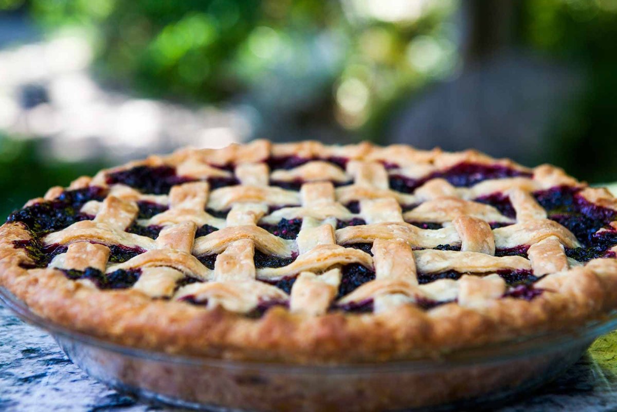 BLACKBERRY pie