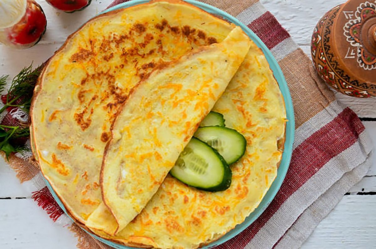 Блинчики с маслом
