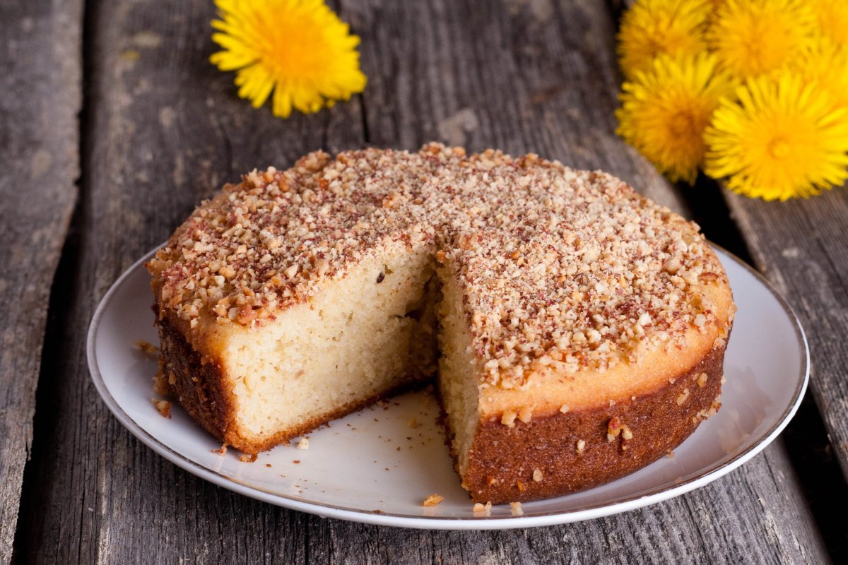 Шарлотка из яблок
