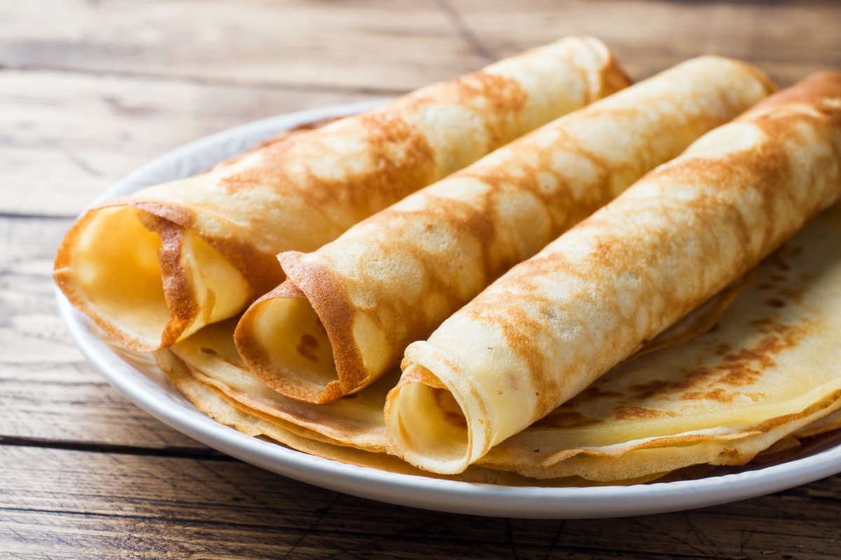 Блинчики с мясом