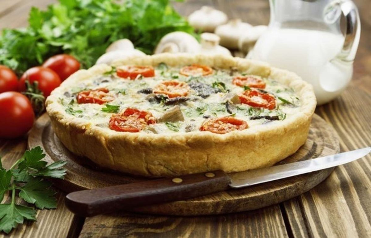 КИШ С тунцом и брокколи
