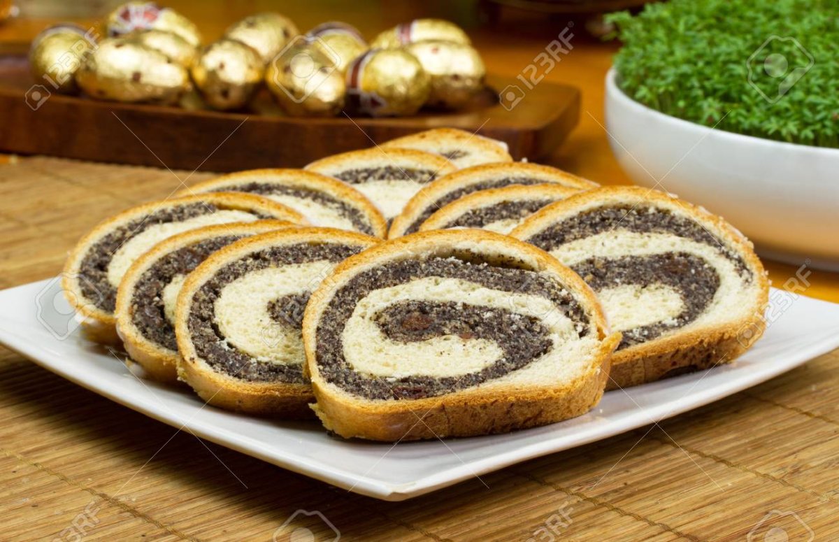 Немецкий маковый творожник