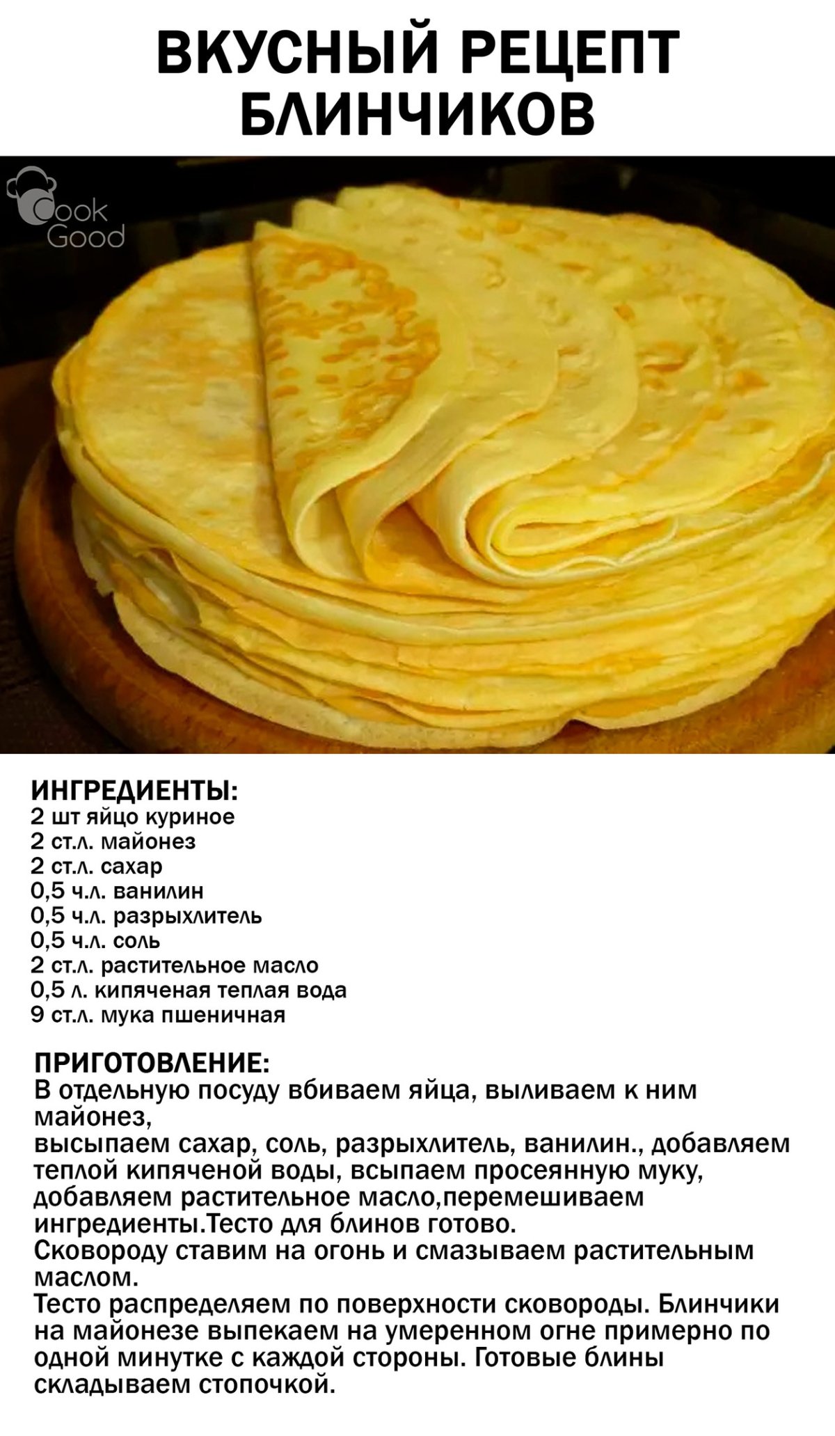 Полезные шпаргалки для кухни