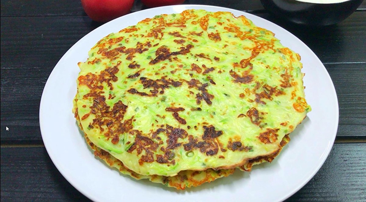 Блинчики с кабачками