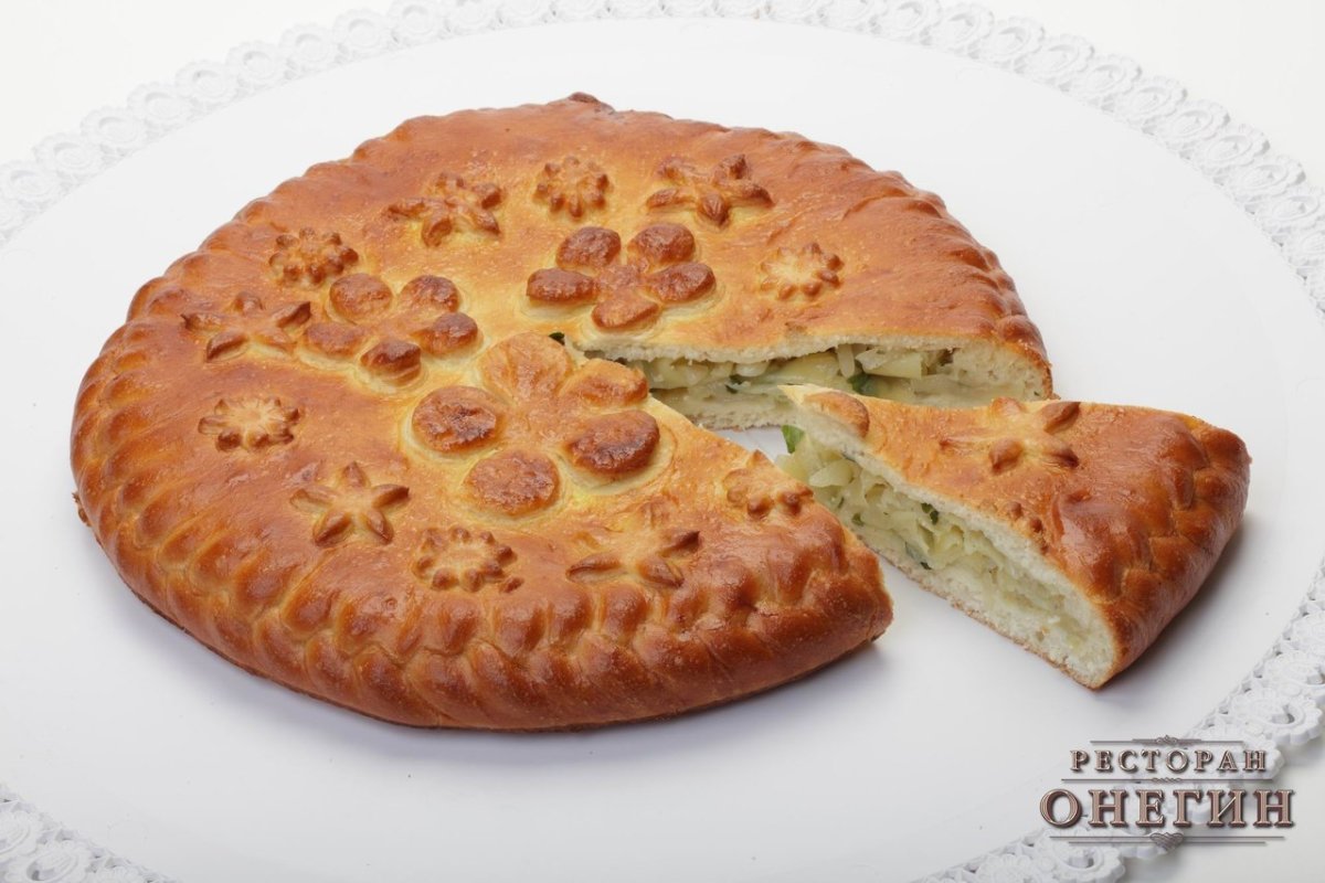 Открытый картофельный пирог