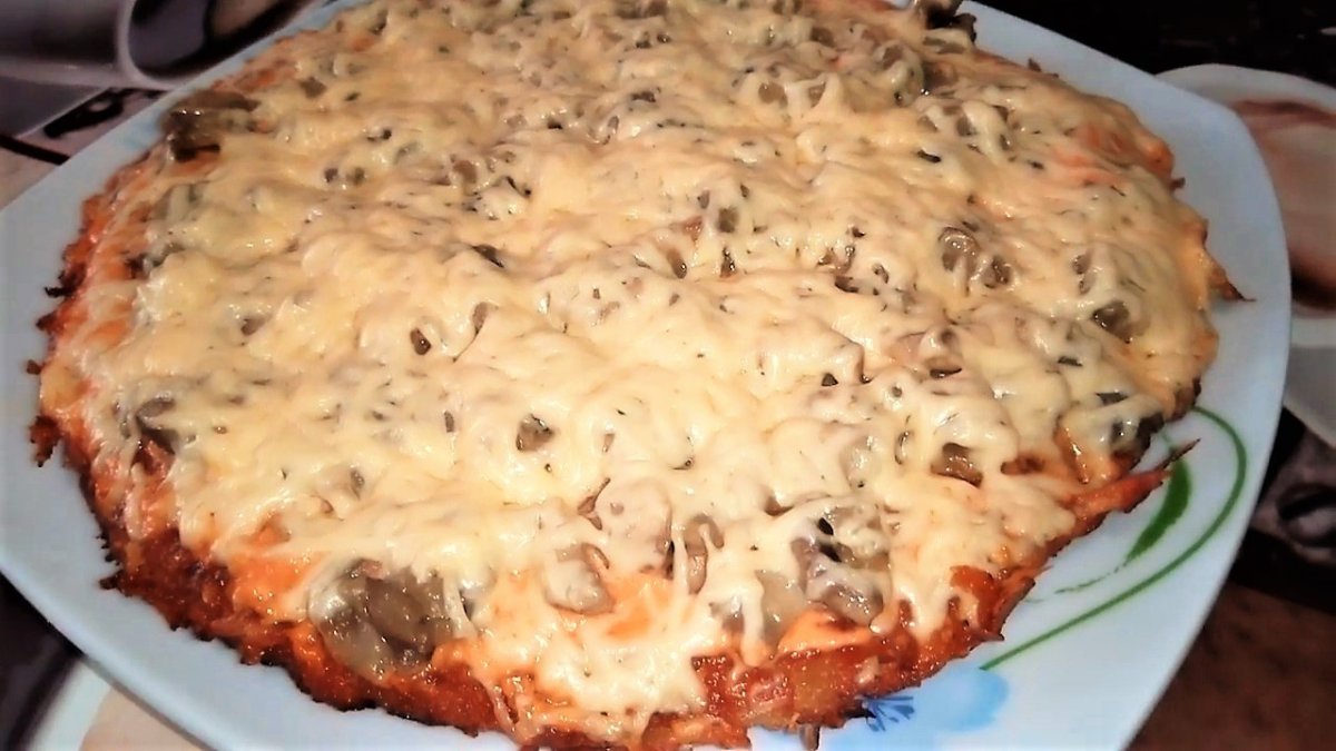 Картофельный пирог в духовке