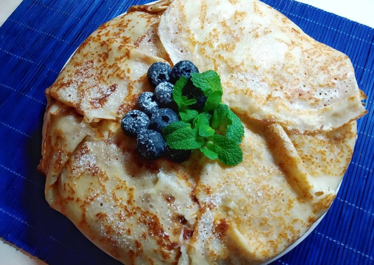 Блины на кефире