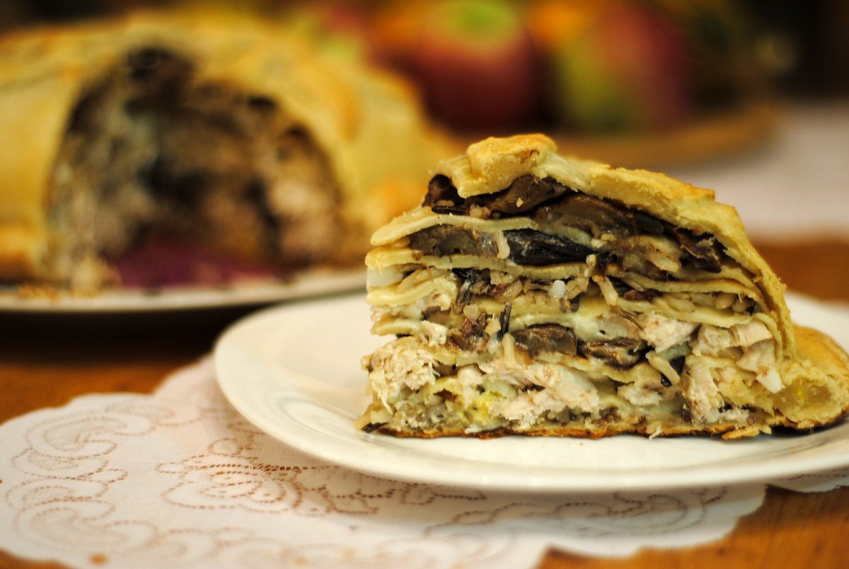 Блинный курник