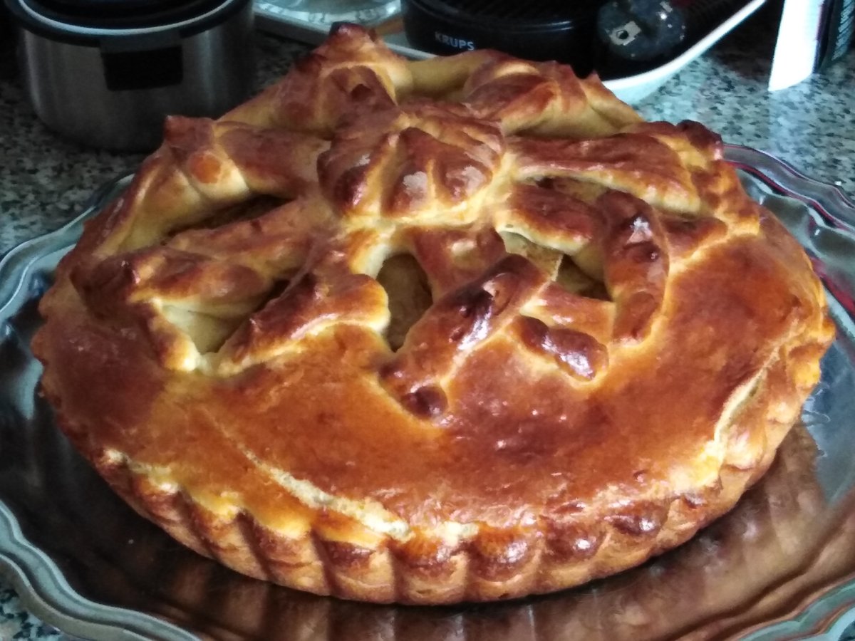 Курник блинчатый пирог