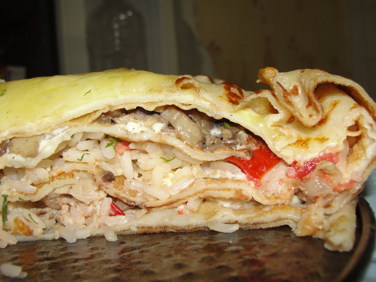 Курник с картошкой