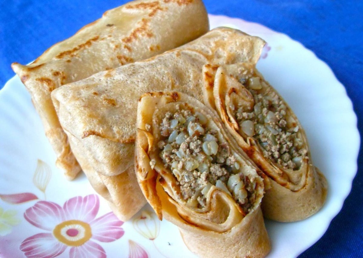 Печёночный рулет из куриной печени