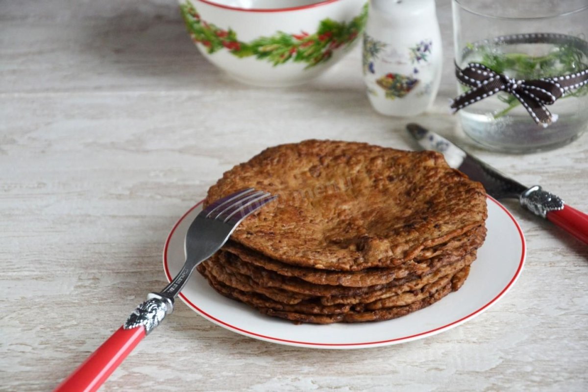Начинка для блинов из куриной печени и сердечек рецепт