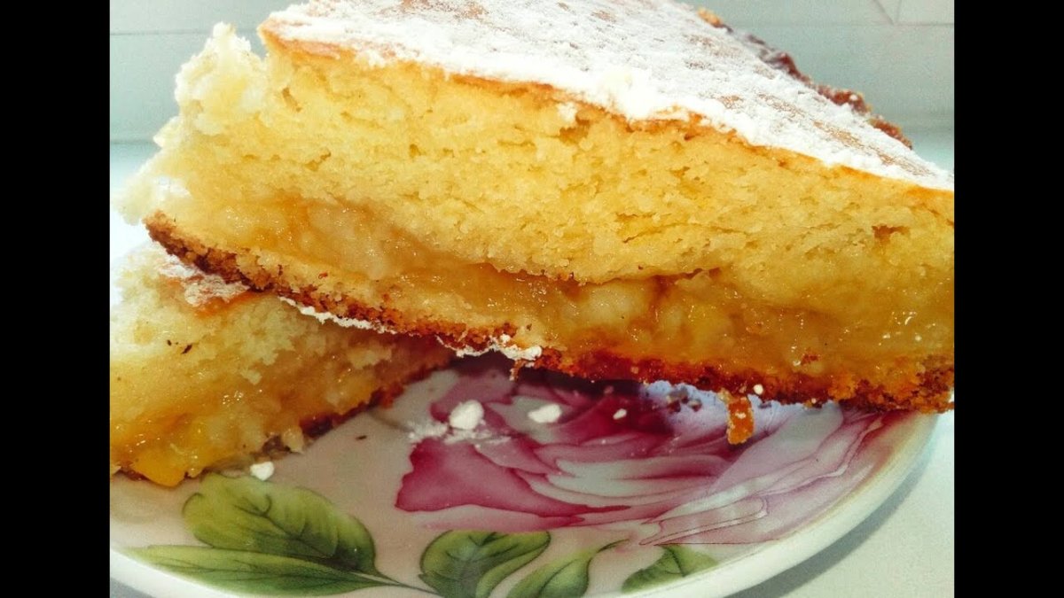 Лимонный Пай с меренгой