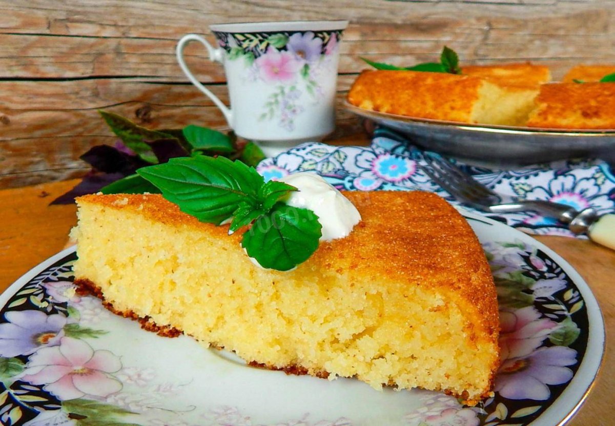 Пирок с яблоками на кифире
