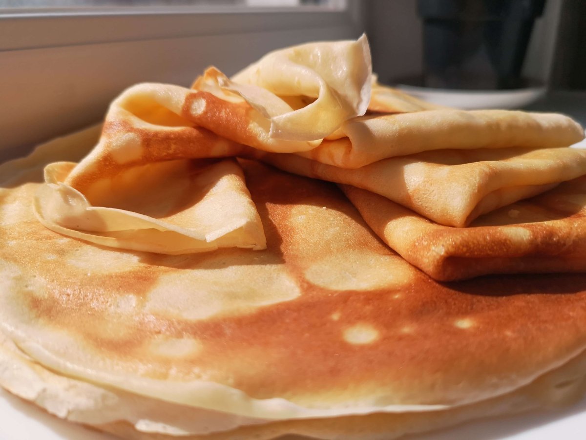 Блинчики на молоке
