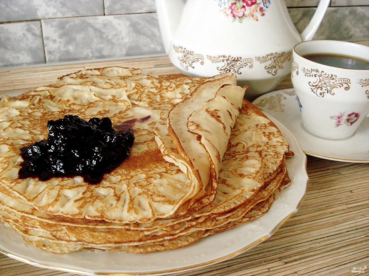 Ажурные блины