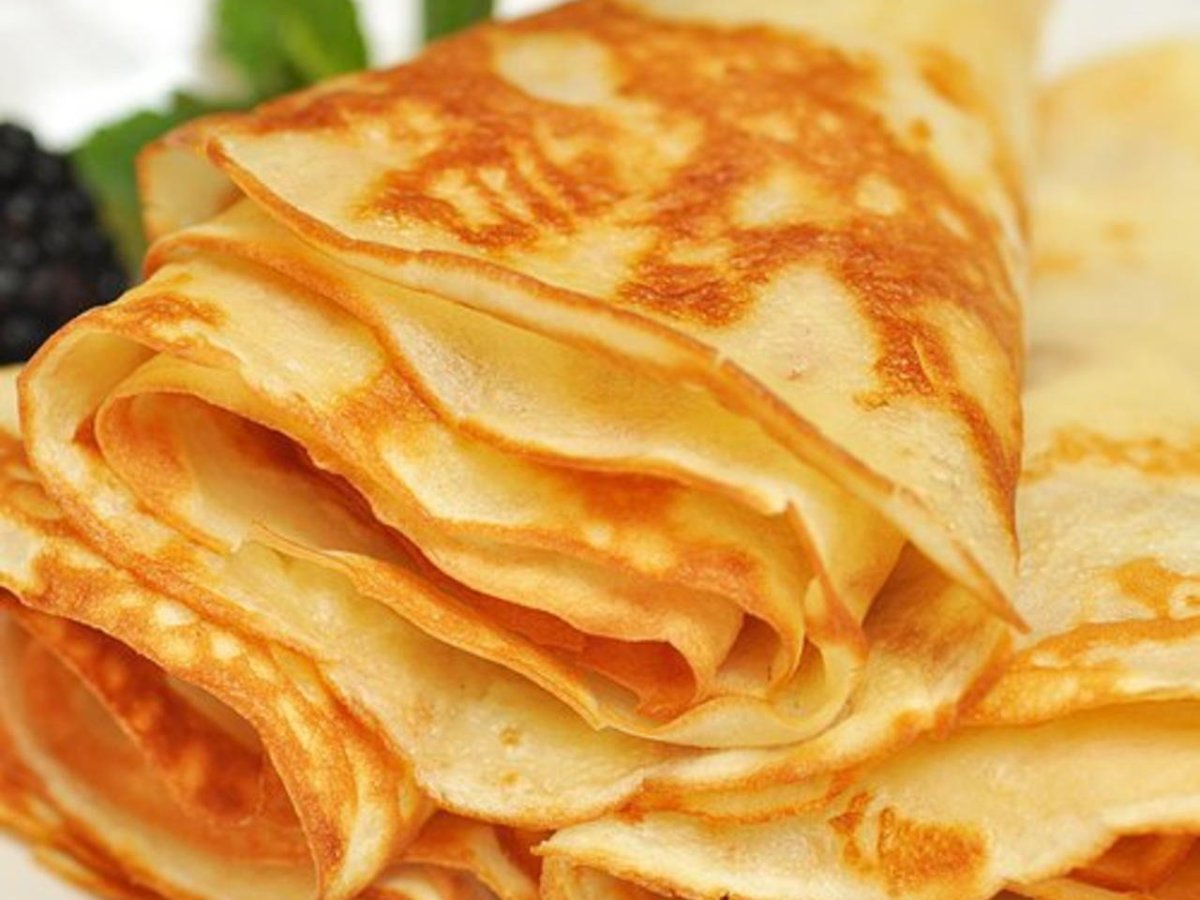 Блины с дырочками